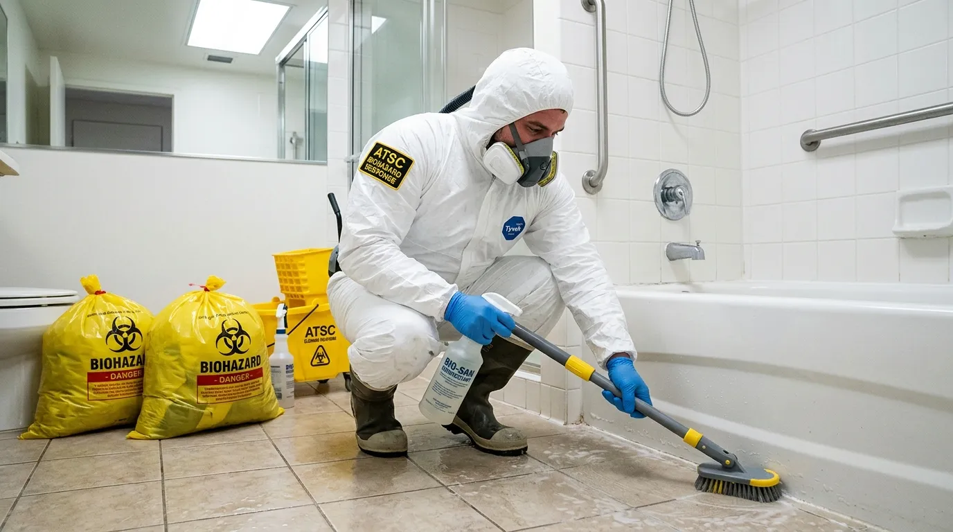 Decontamination equipment deployed for Blood Cleanup in Greenacres City